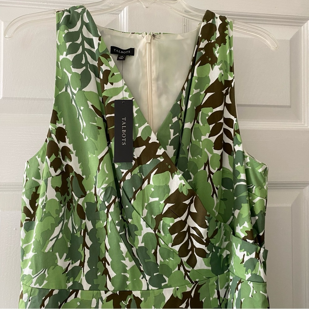 NWT Talbots Dress Size 14 fully lined